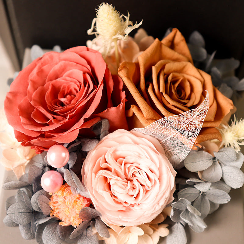 Rose Carnation Gift Box