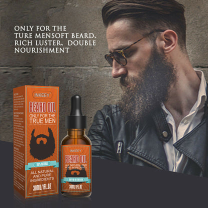 Aceite de barba para hombres, aceite para el crecimiento del cabello, suero para el cuidado del bigote, humectante creciente, EE. UU.