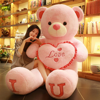 Valentine's Day Hug Bear Plush Toy