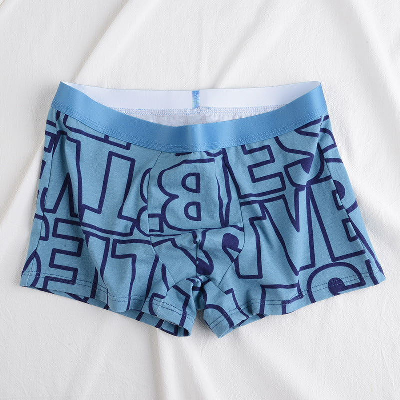 Men's Fashionable Cotton Boxer Shorts