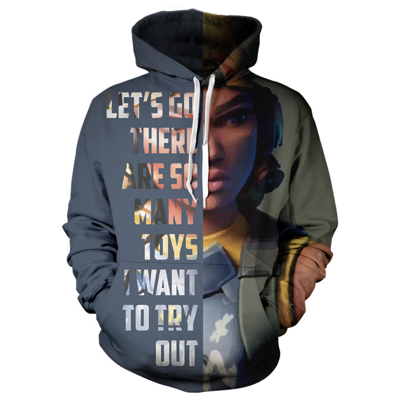 Valorant Game Surrounding Character Hoodie