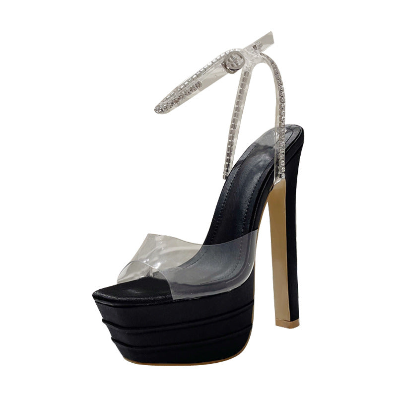 Platform High Heel Sandals  Also In Large Size