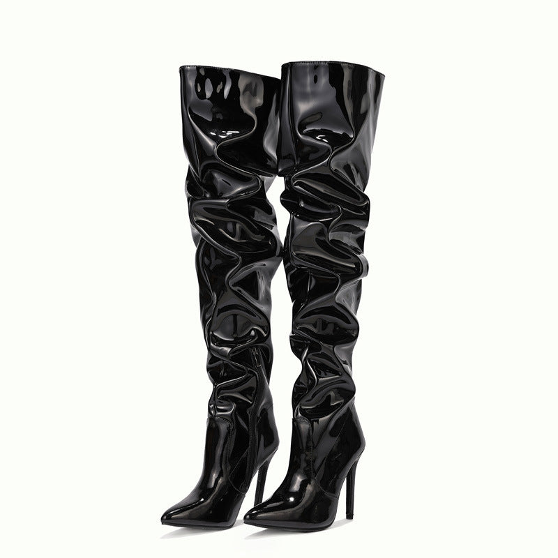 Knee High Long  High Heel Party Boots