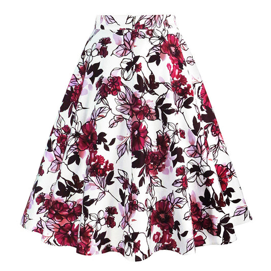 Large Elegant Design Pattern Skirt