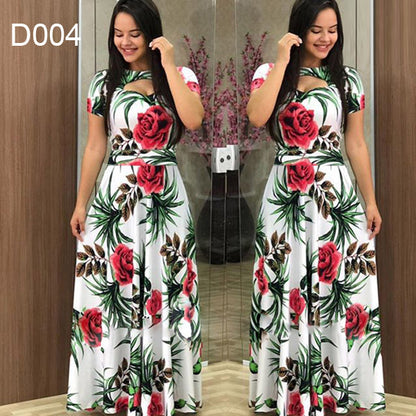 Sexy Fashion Digital Print Dress