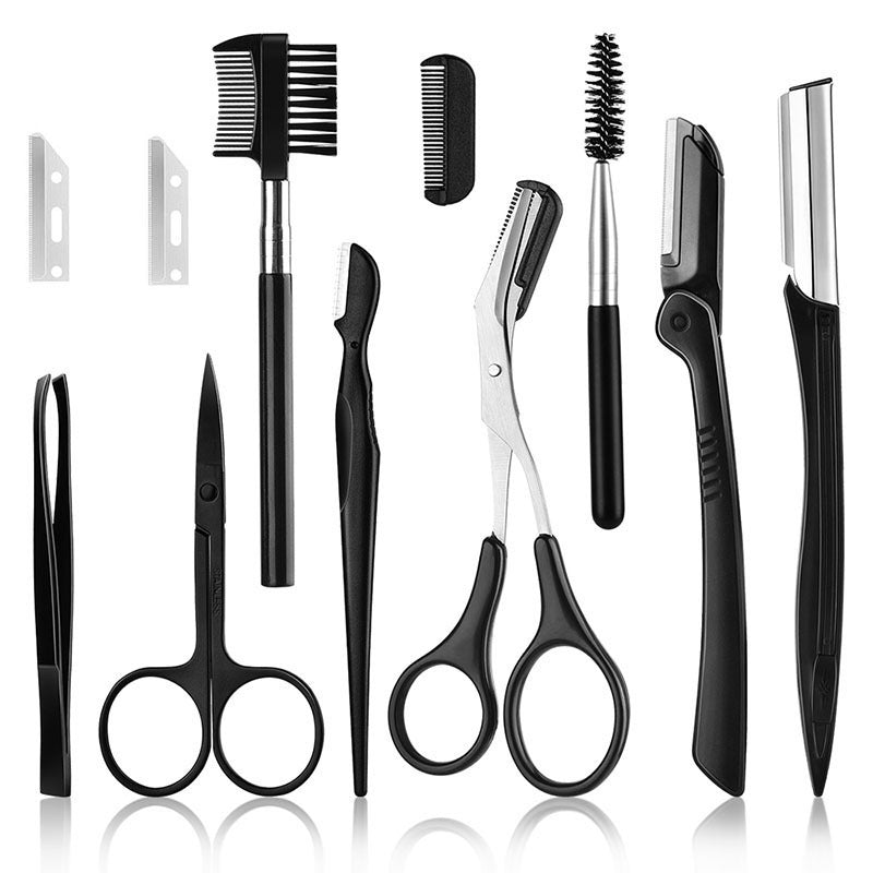 ON SALE!!! 50% OFF!!! Beauty Tools Black Eyebrow Trimming Set