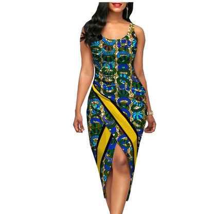 African Spring Casual Dress