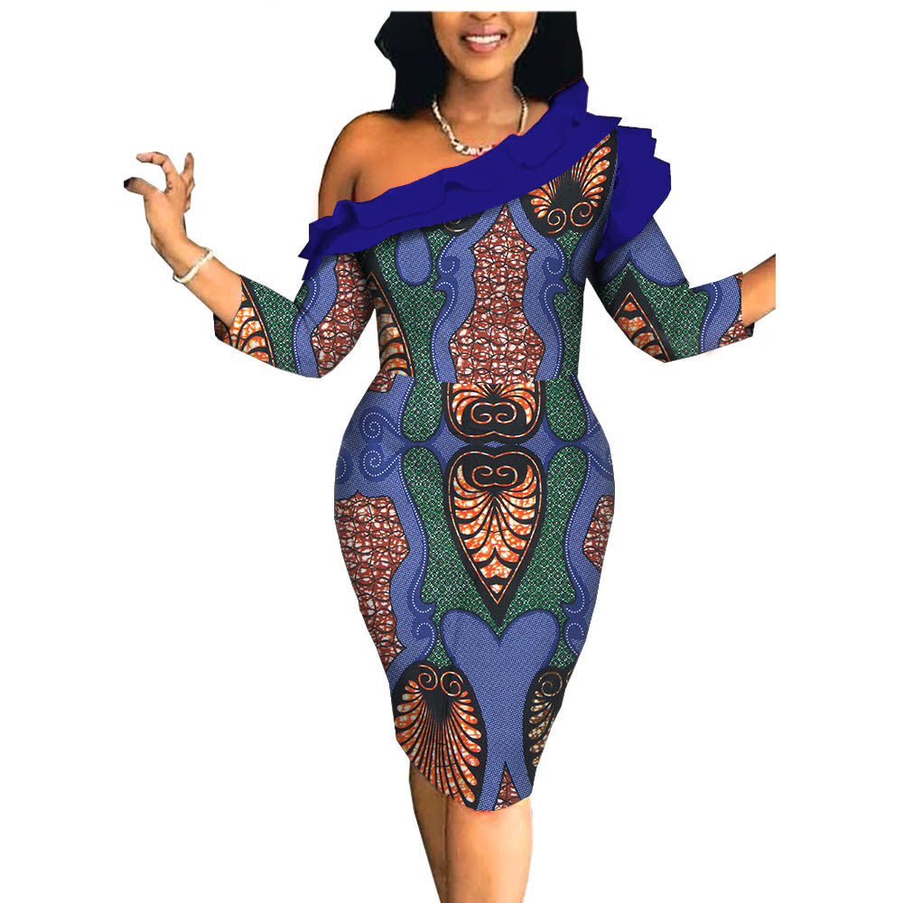 African National Cotton Batik Dress