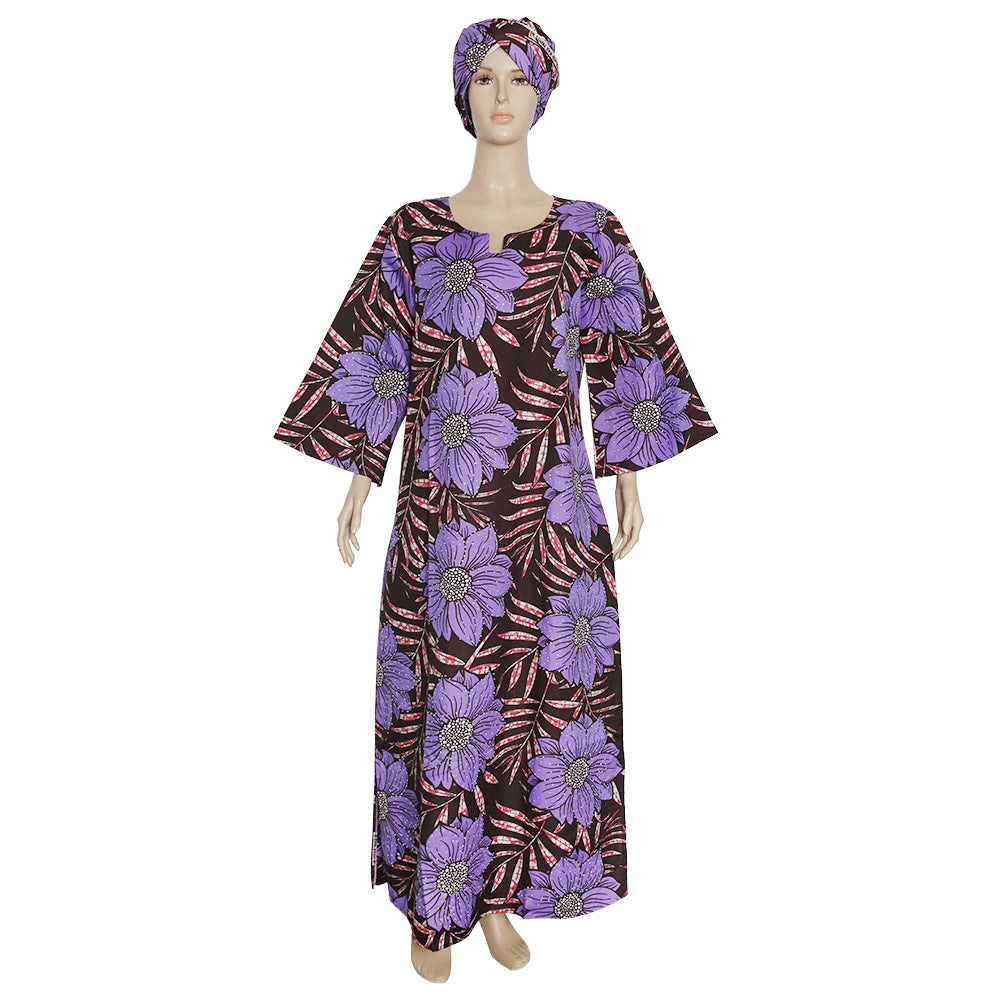 A-Line Fashionable Dresses For African Ladies