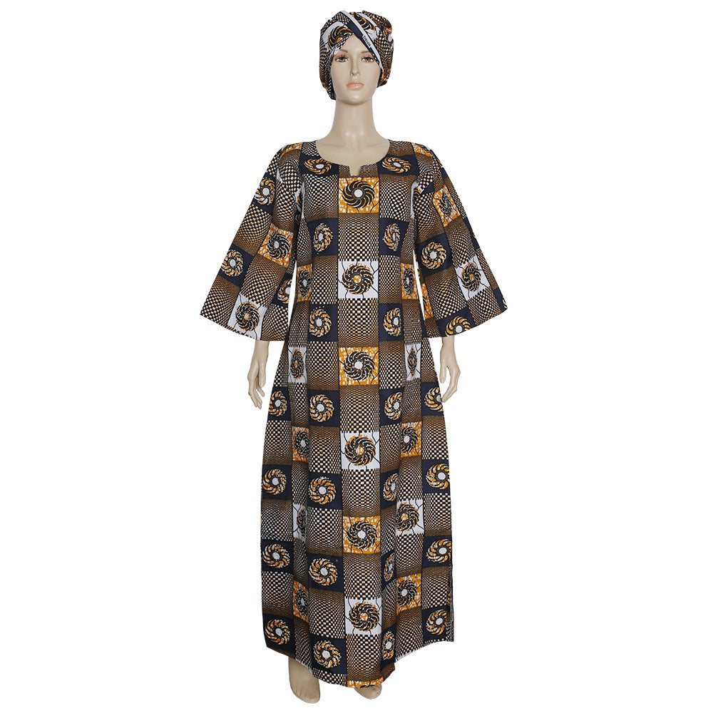 A-Line Fashionable Dresses For African Ladies