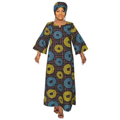 A-Line Fashionable Dresses For African Ladies