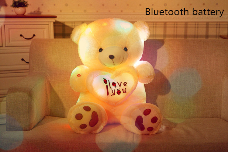 Valentine's Day Music Glowing Cuddle Bear