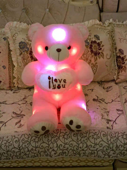 Valentine's Day Music Glowing Cuddle Bear