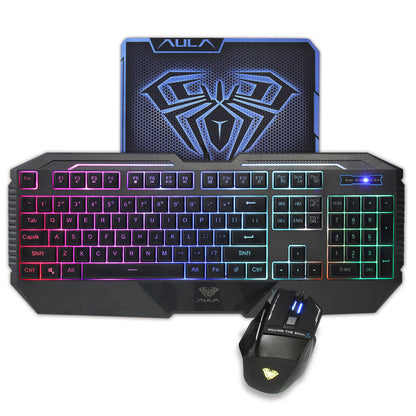 Backlit Keyboard & Mouse Set