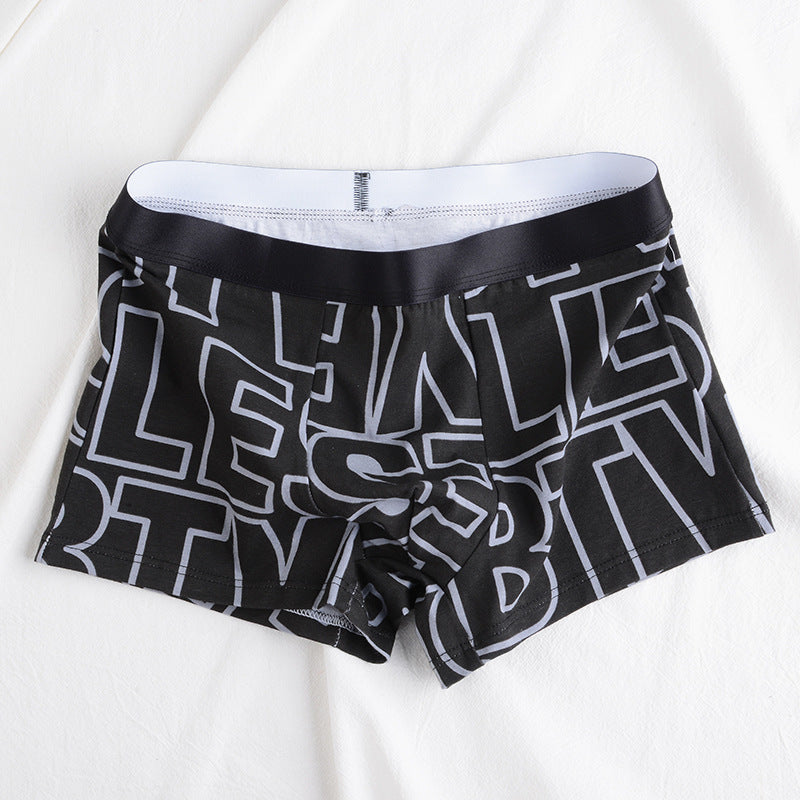 Men's Fashionable Cotton Boxer Shorts