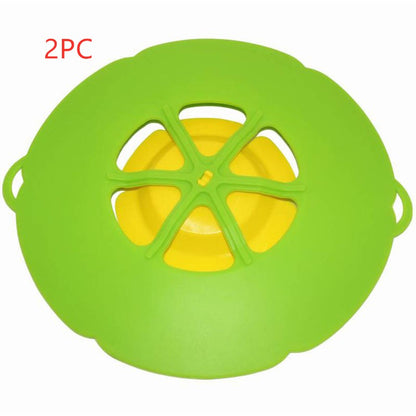 Anti-splash Oil Silicone Anti-overflow Lid