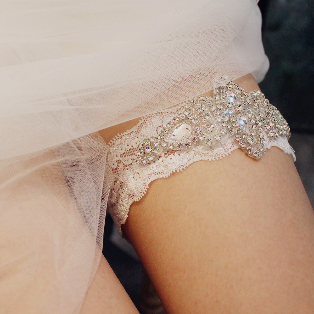 Wedding leg Garter Band