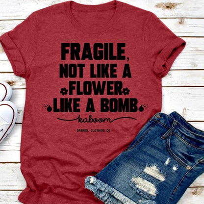 "Cute Bomb" Women's Short Sleeved T-shirts