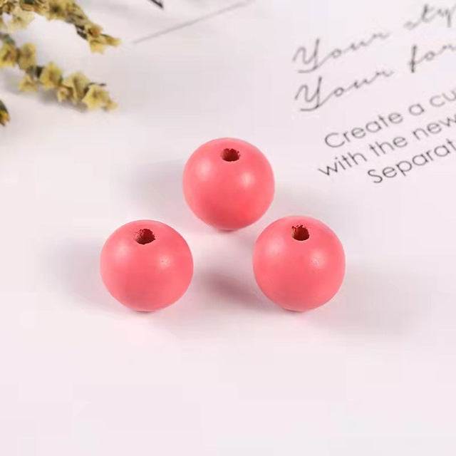 20pcs Valentine's Day Red Heart-Shaped Bead Set