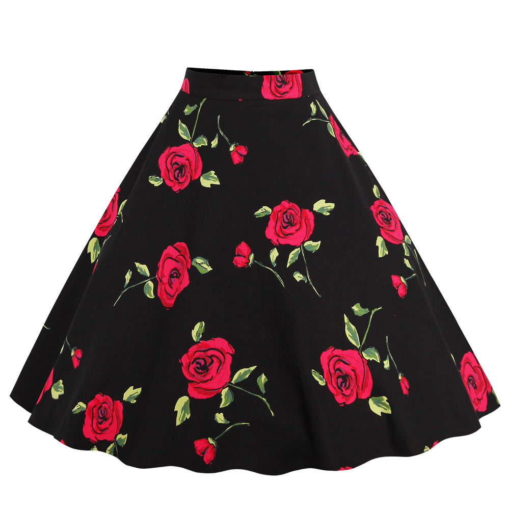 Lovely Rose Printed skirt