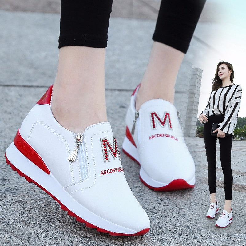 Wedge heel White Sneakers