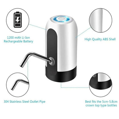 Water Electric Automatic Universal Dispenser 5 Gallon USB USB Water Dispenser Automatic Drinking Water Bottle