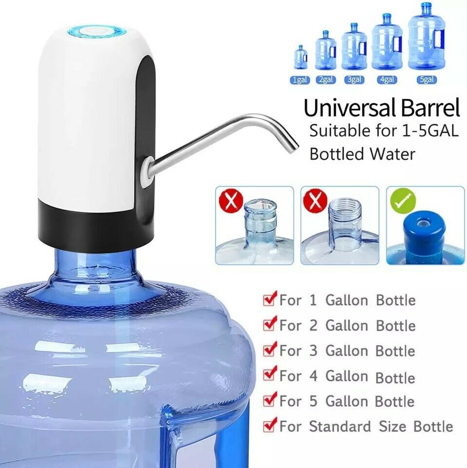 Water Electric Automatic Universal Dispenser 5 Gallon USB USB Water Dispenser Automatic Drinking Water Bottle