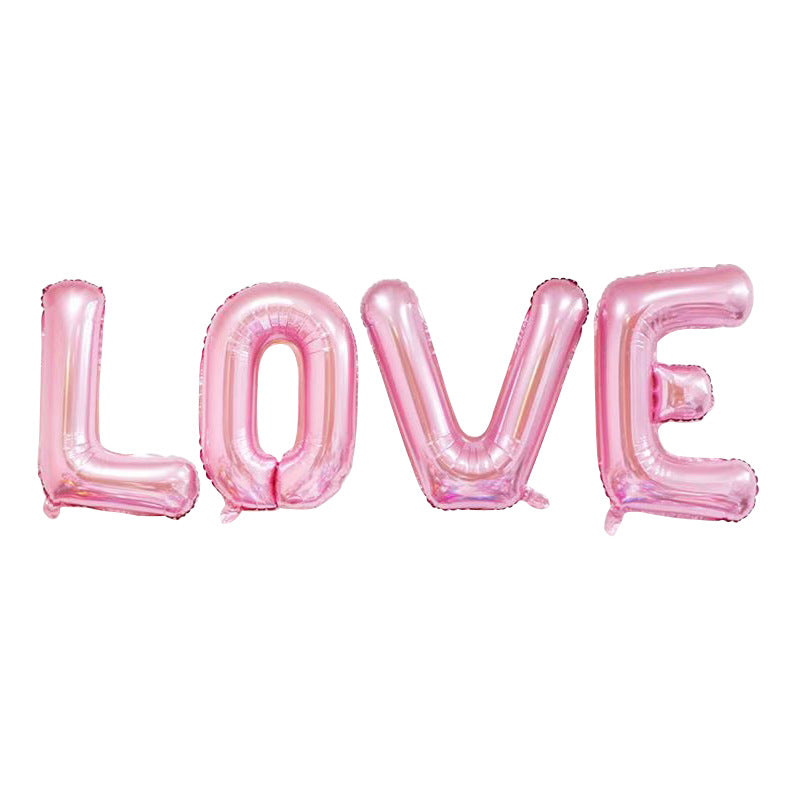 Love Letter Valentine's Day Decoration Balloon