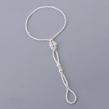 HALF OFF NOW!!!! Niche Design Beach Pearl Stretch Anklet