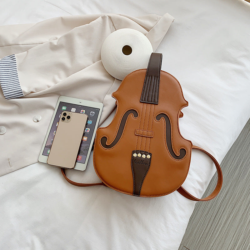 Vintage violin backpack