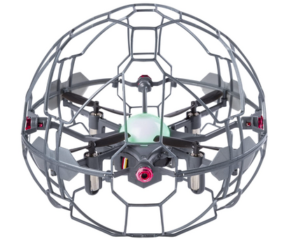 Avión inteligente con detección de gestos de bola de torbellino