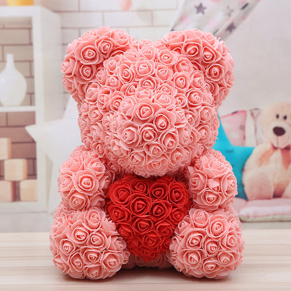 Bear Valentine's Day Rose Bear