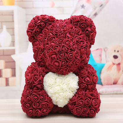 Bear Valentine's Day Rose Bear