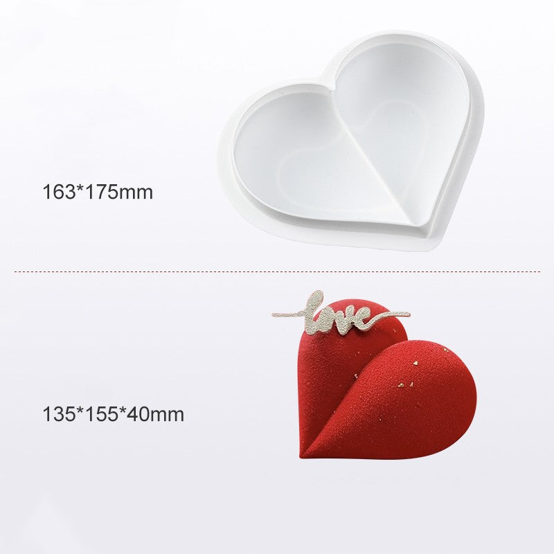 Heart Shaped Valentine's Day Love Cake Mold