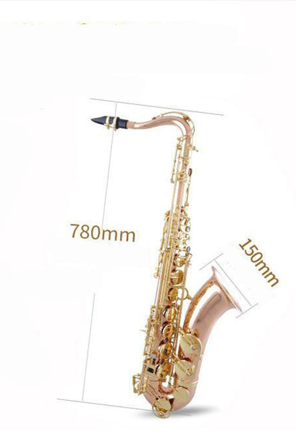 B Flat Air Duct Phosphor Copper Tenor Saxophone