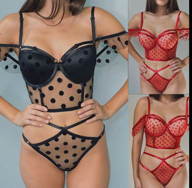 ON SALE!!! 50% OFF!!! Polka Dot Thong Underwear Outfit