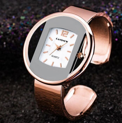 Women Watches New Luxury Brand Bracelet Watch Gold Silver Dial Lady Dress Quartz Clock Hot Bayan Kol Saati
