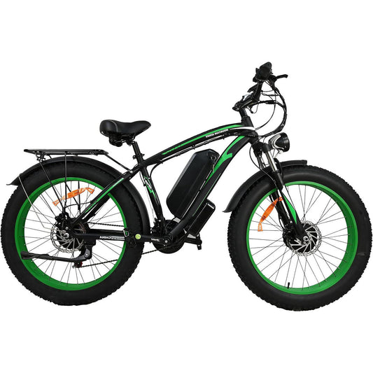 2000W 31 MPH Electric Bike With 26 Inches Fat Tire, 21 Speed