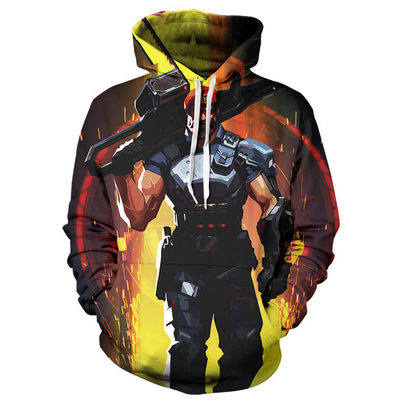 Valorant Game Surrounding Character Hoodie