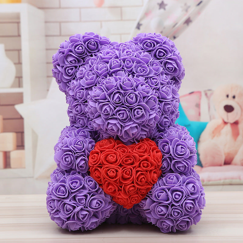 Bear Valentine's Day Rose Bear