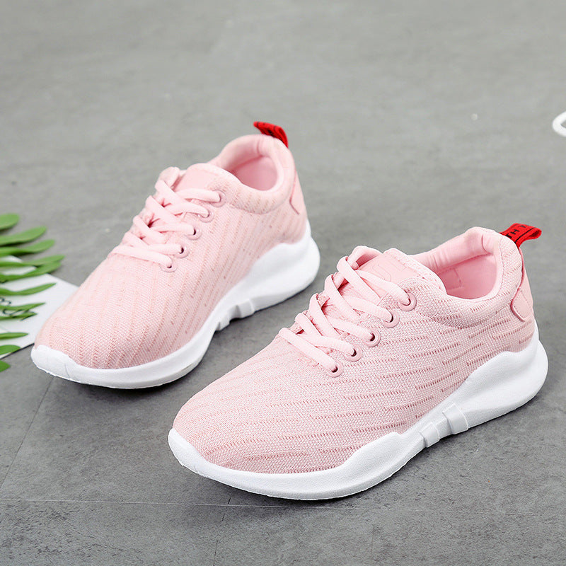 Sport Style Breathable Knitted Sneakers