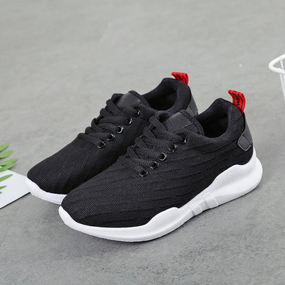 Sport Style Breathable Knitted Sneakers