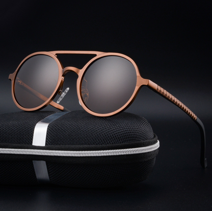 Vintage Round Frame Fashion Sunglasses