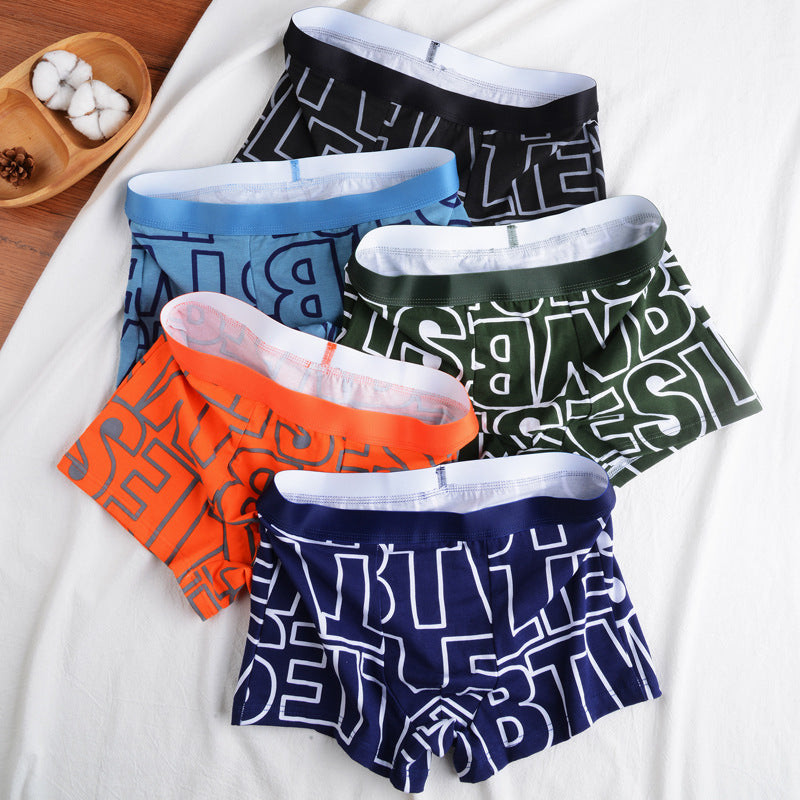 Men's Fashionable Cotton Boxer Shorts