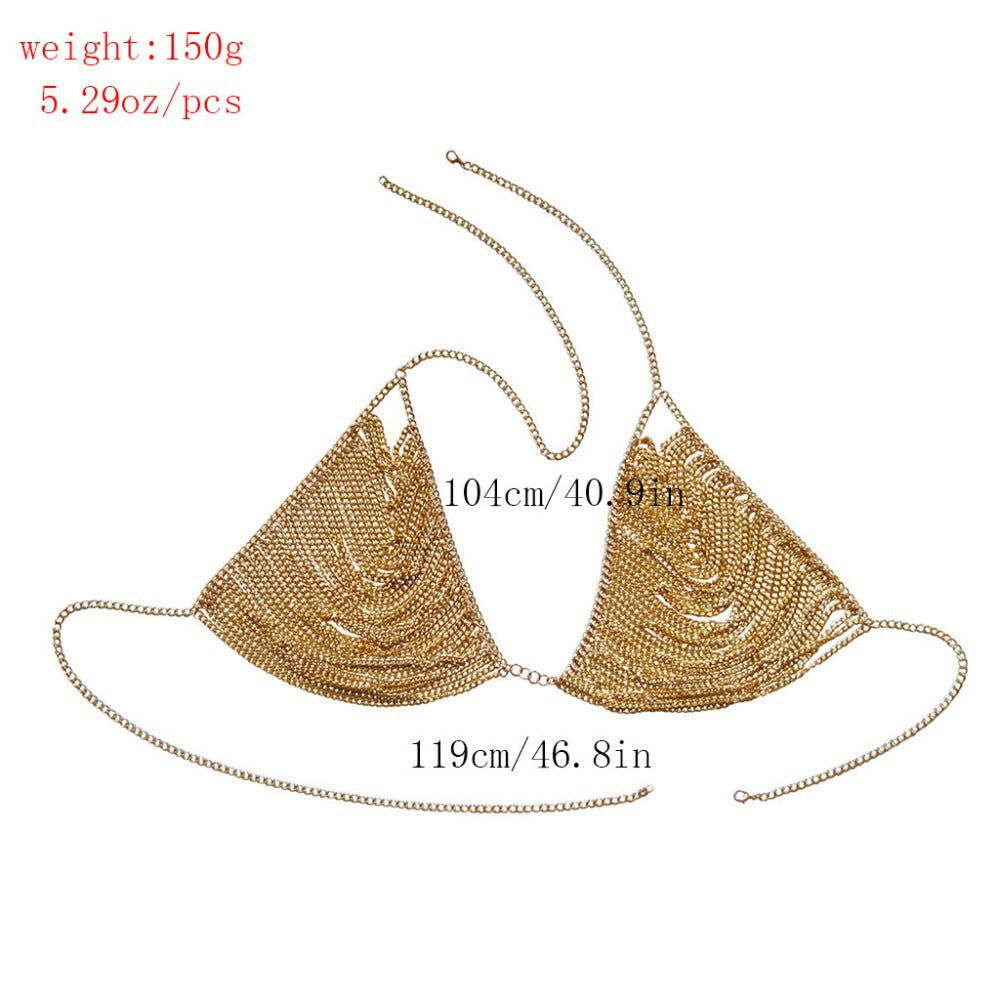 Ladies Tassel Catwalk Body Chains Accessories