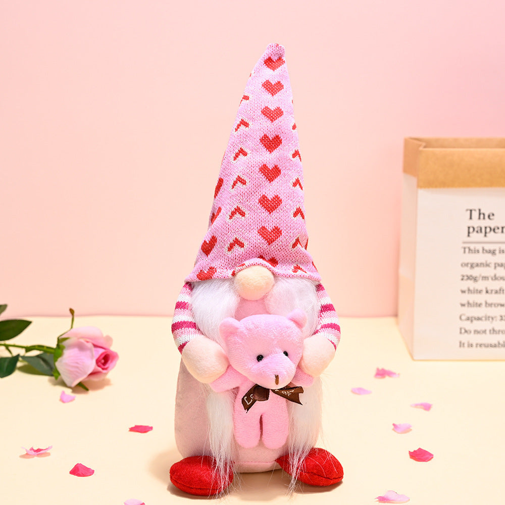 Nuevo adorno de muñeca para el día de San Valentín, regalo para niños