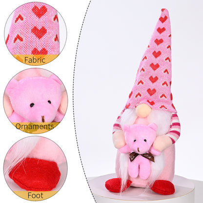 Nuevo adorno de muñeca para el día de San Valentín, regalo para niños