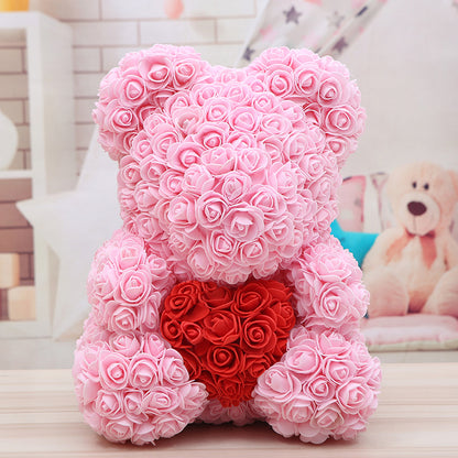 Bear Valentine's Day Rose Bear