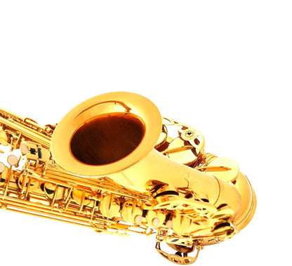 B Flat Adult Performance Level  Gold Saxophone