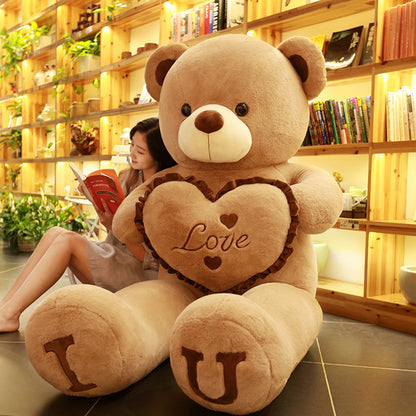 Valentine's Day Hug Bear Plush Toy